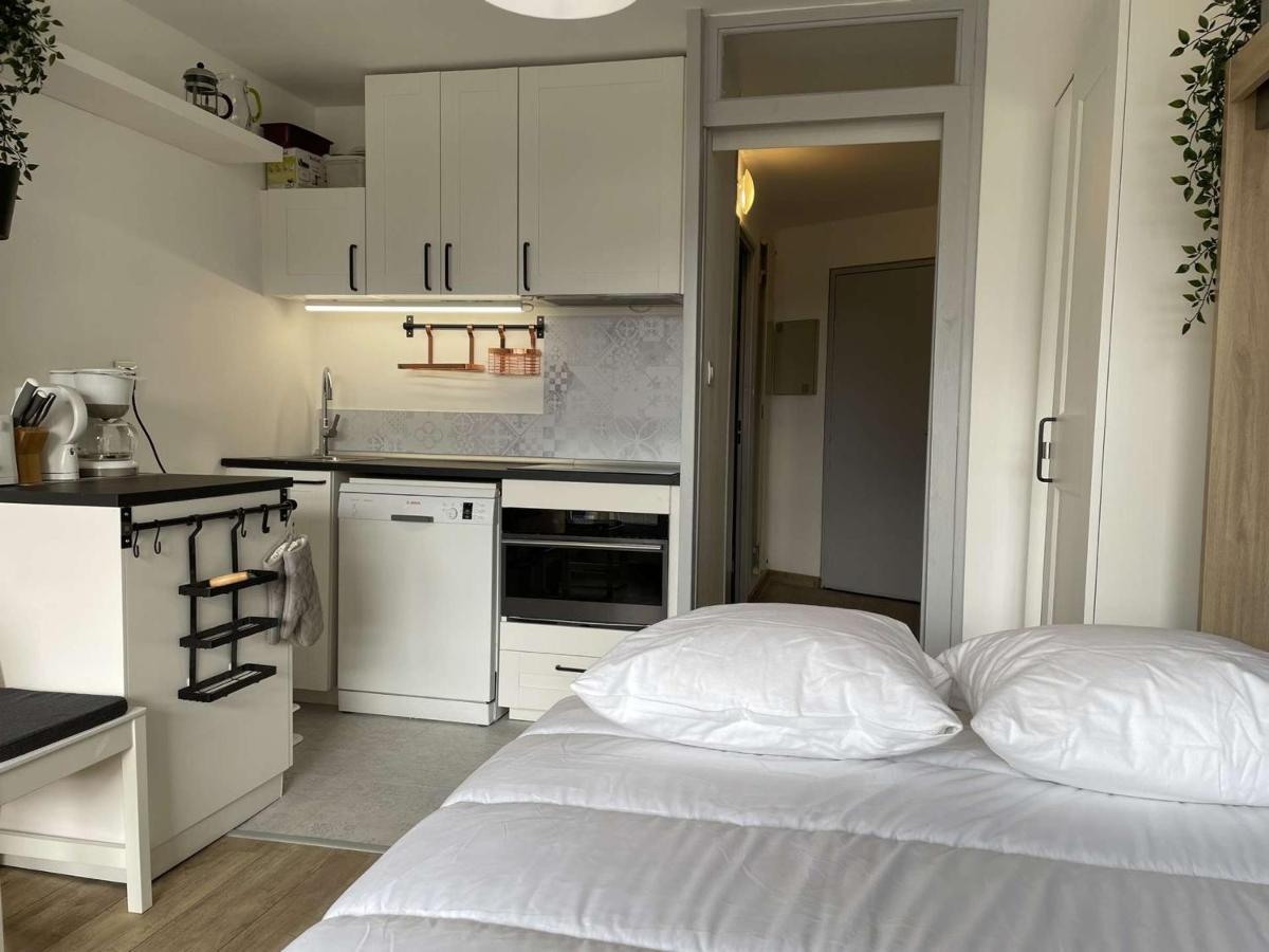 Studio Renove Au Pied Des Pistes, Balcon Ouest, 4 Couchages A Montgenevre - Fr-1-330D-129 외부 사진
